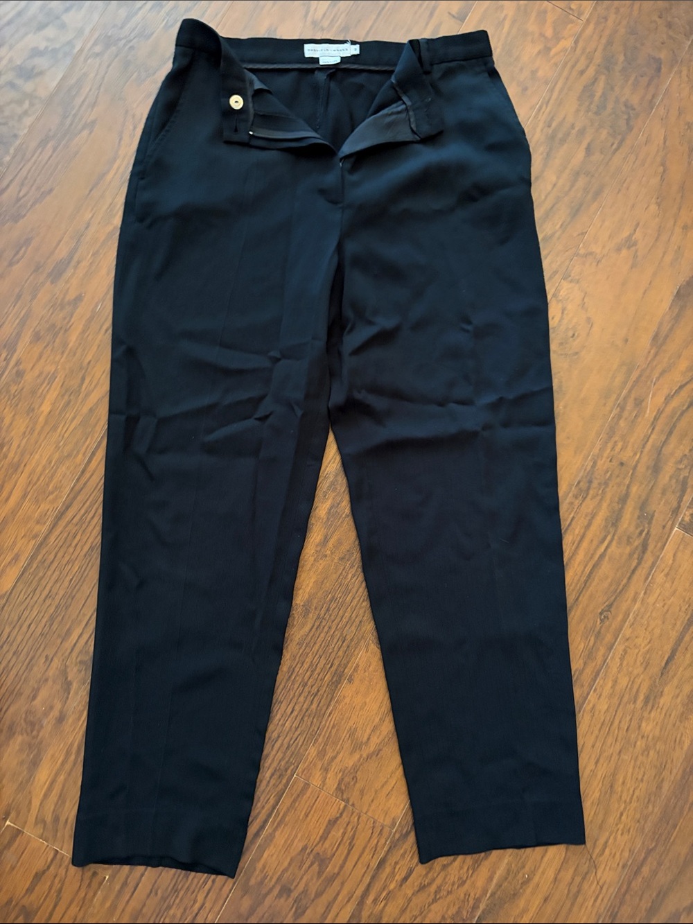 Vintage Garfield & Marks Black Dress Pants Made in USA Women’s Size 8 Career